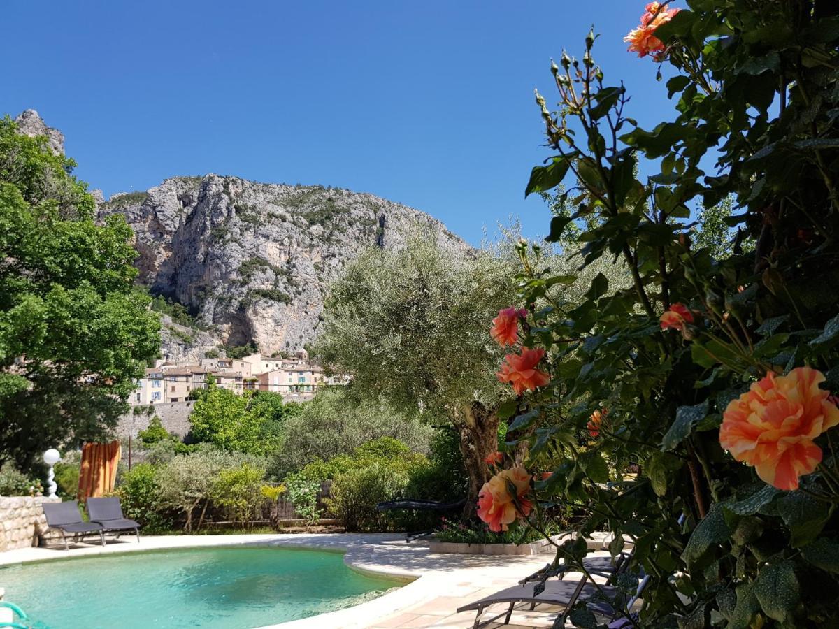 Bed and Breakfast Bastide Des Oliviers Мустье-Сент-Мари Экстерьер фото