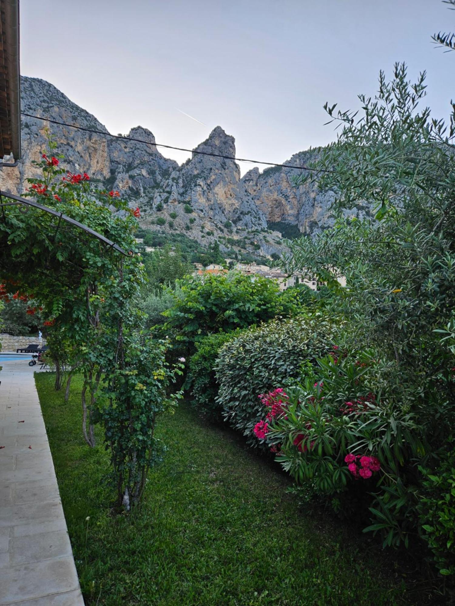 Bed and Breakfast Bastide Des Oliviers Мустье-Сент-Мари Экстерьер фото